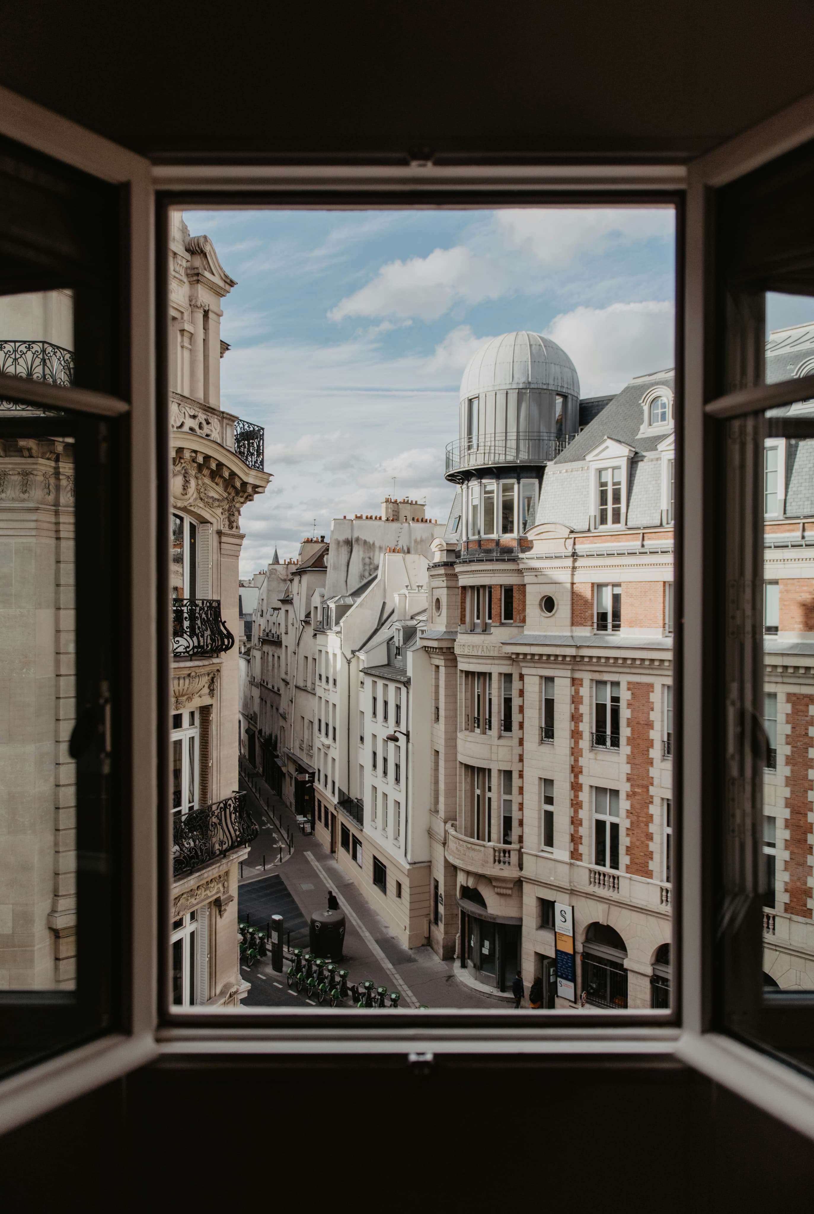 Paris - Your window. The whole city below.